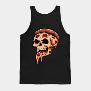 Pizza Skull Tank Top